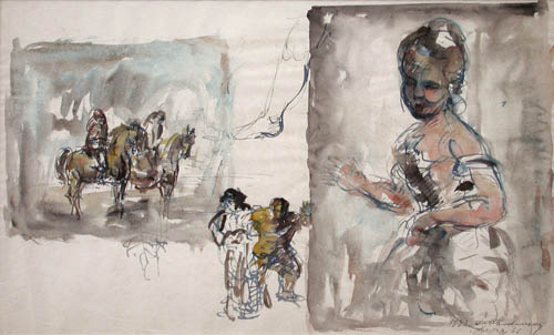 Israel Abramofsky - Figure Studies