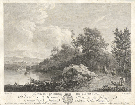 Jacques Aliamet - Vue des Environs de Saverne