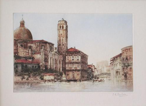 E. H. Barlow - The Grand Canal Venice