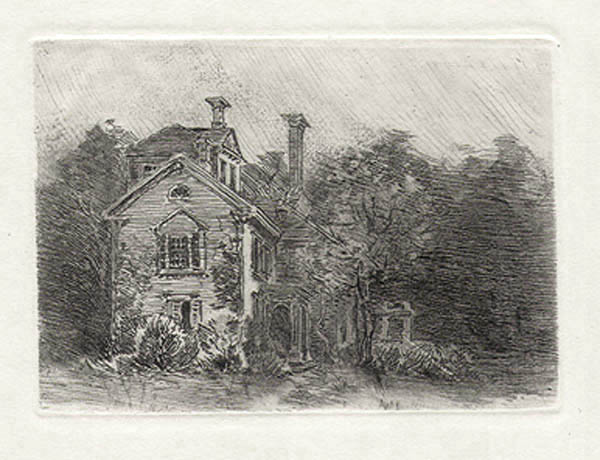 Robert Frederick Blum - The Wayside Concord Massachusetts Home of Nathaniel Hawthorne The Hawthorne Portfolio