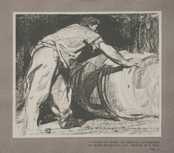 Sir Frank Brangwyn - A Cooper at Work