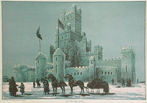 Burland Lithographic Company - Ice Palace 1885