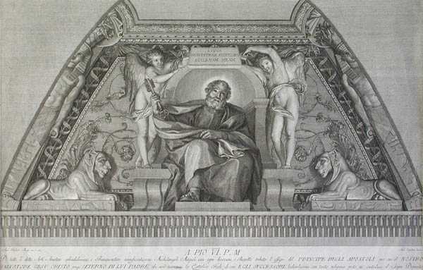 Antonio Capellani and Raphael Mengs - Saint Peter
