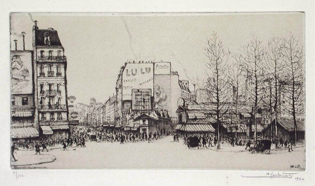 Antonio Carbonati - Place Blanche Paris