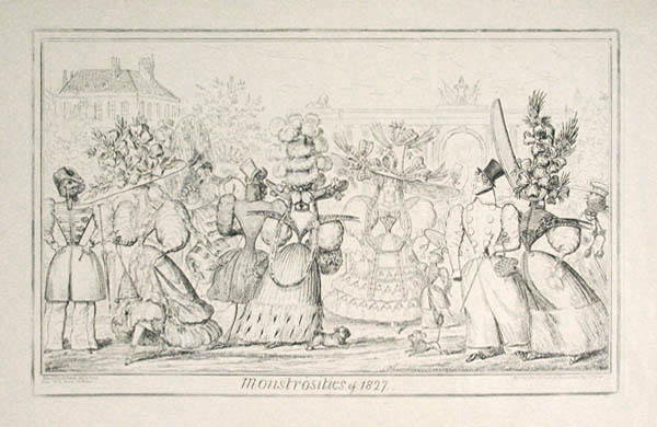 Robert Cruikshank - Monstrosities of 1827