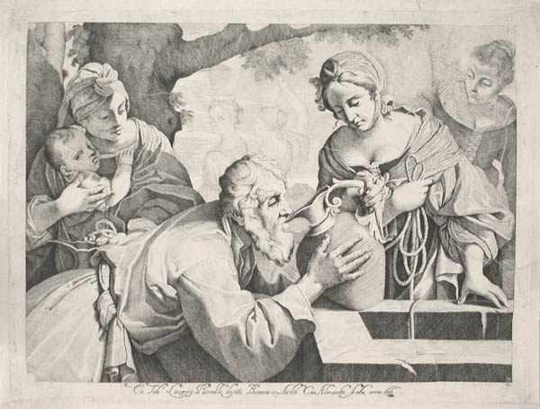 Pierre Daret and Lorenzo Pasinelli - Biblical Scene