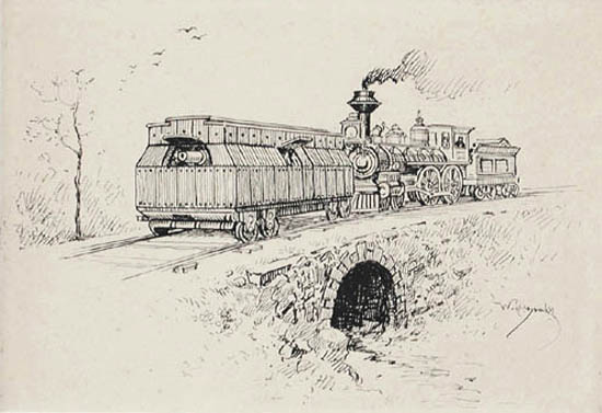William Henry Drake - Railway Battery