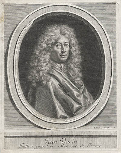 Gerard Edelinck - Jean Varin Tailleur General des Monnoyes de France