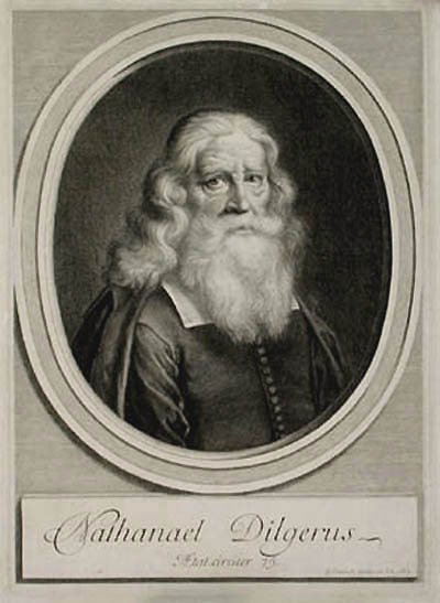 Gerard Edelinck - Nathanael Dilger at about Age 75