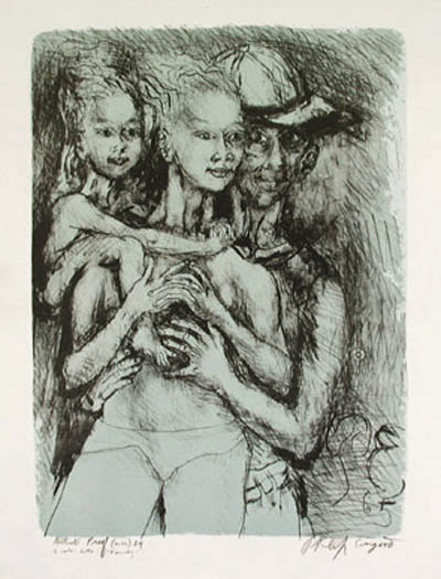 Philip Evergood - Family