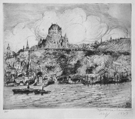 Hortense Ferne - Chateau Frontenac Quebec City