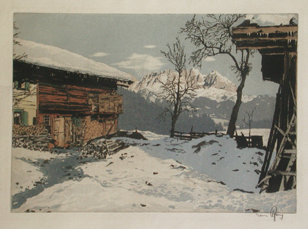 Hans Figura - An Alpine Chateau