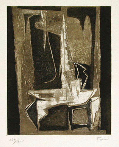 Marcel Fiorini - Untitled Composition