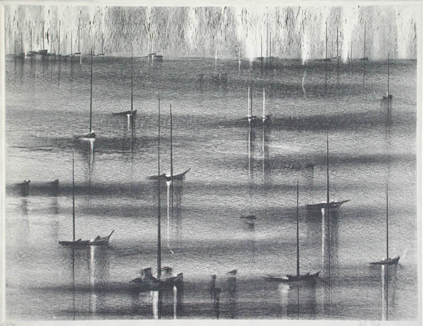 Richard A. Florsheim - Anchored Boats