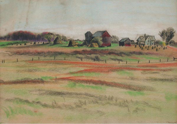 Frank Fousek - Ohio Farm Scene