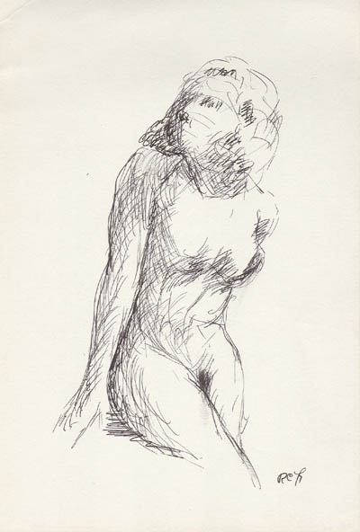 Roy Charles Fox - Figure Study