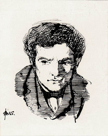 Arthur Joseph Gaskin - A Portrait of the Artist's Brother
