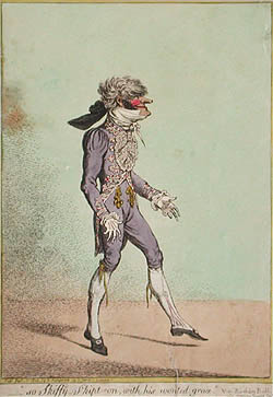 James Gillray - So Skiffy Skipt On With His Wonted Grace
