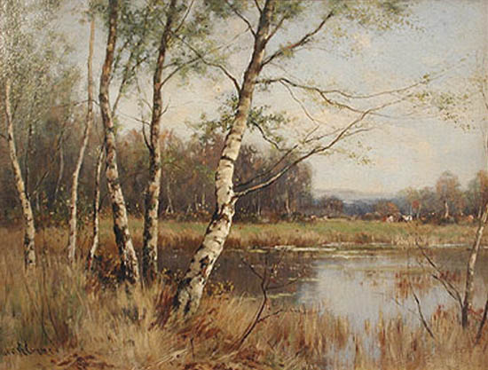 James Edward Grace - Birches By The Marsh