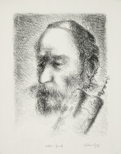 Chaim Gross - In Front of the Ark