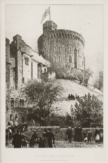 Axel Hermann Haig - The Round Tower Windsor Castle