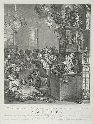 William Hogarth - Credulity Superstition and Fanaticism