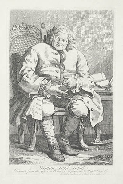 William Hogarth - Simon Lord Lovat