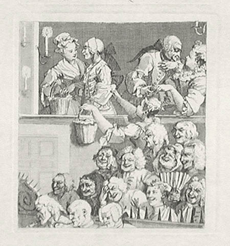 William Hogarth - The Laughing Audience