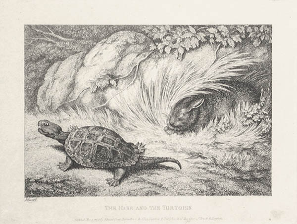 Samuel Howitt - The Hare and The Tortoise
