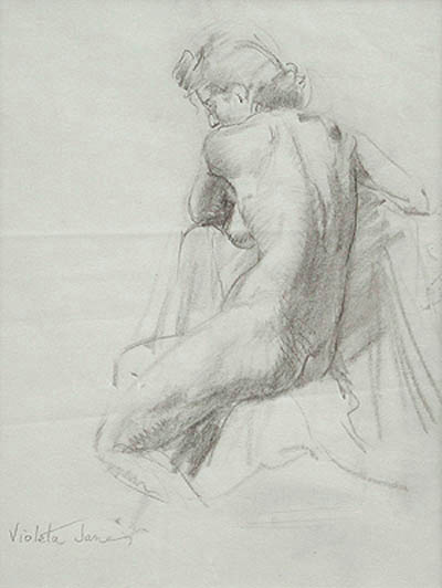 Violeta Janes - Figure Study