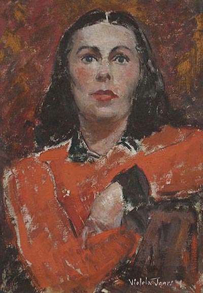 Violeta Janes - Portrait of a Young Woman