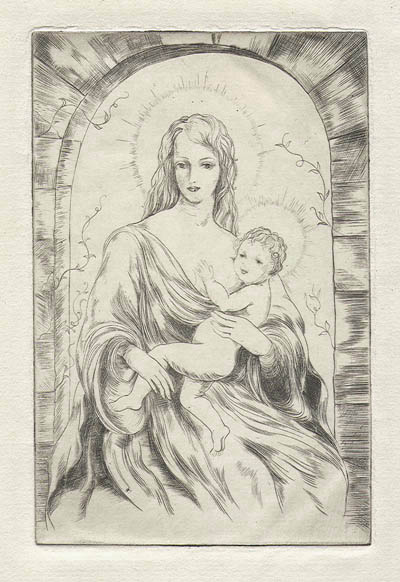 Margaret Kidder - Madonna and Child