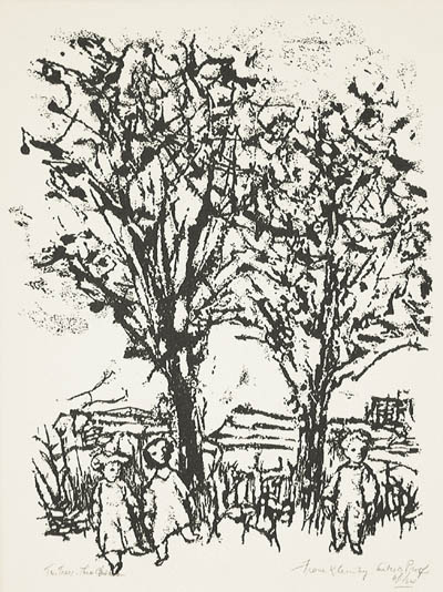 Frank Kleinholz - Two Trees Three Children