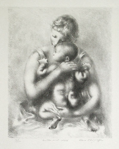 Clara Klinghoffer - Mother and Child