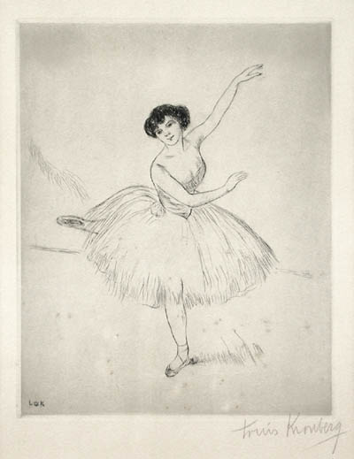 Louis Kronberg - Ballerina Mlle. Cebron