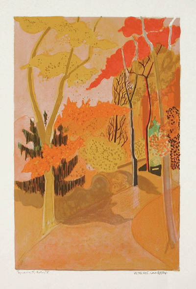 Georges Lambert - Untitled Autumn Road