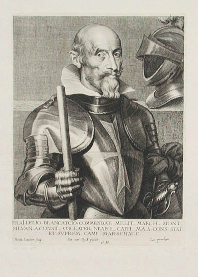 Nicolaes Lauwers - Fra Lelio Blancatcio Commander of Malta