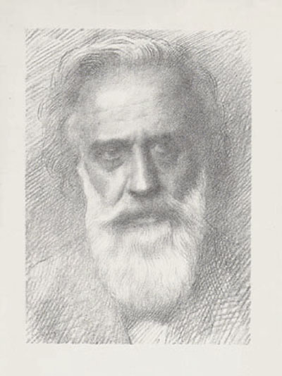 Alphonse Legros - Self Portrait