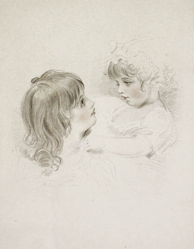 Frederick Christian Lewis and Sir Thomas Lawrence - The Sisters Sir Thomas Lawrence's Nieces