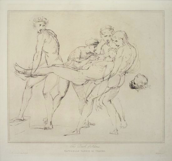 William Long and Raphael Raffaello Santi - The Death of Adonis The Italian School of Design