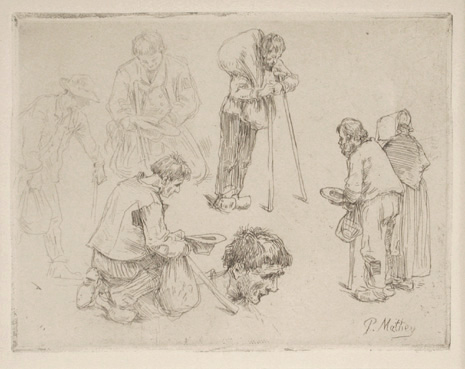 Paul Mathey - Les Mendiants - Beggars