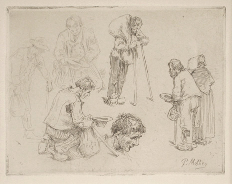 Paul Mathey - Les Mendiants - Beggars