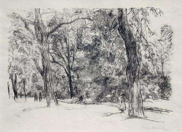 Hans Meid - Park Landscape