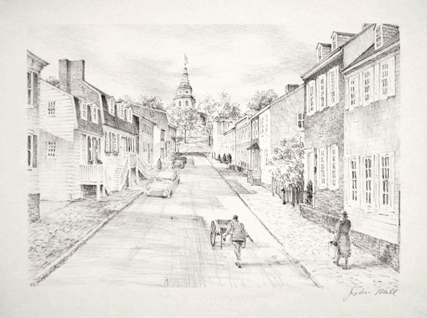 John Moll - Annapolis State House
