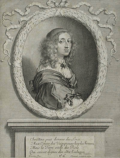 Robert Nanteuil - Christina Queen of Sweden