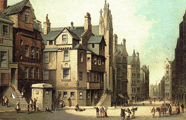 Thomas Nelson and Sons - John Knox's House and Canongate Edinburgh