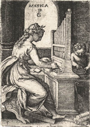 Georg Pencz - Musica or Music