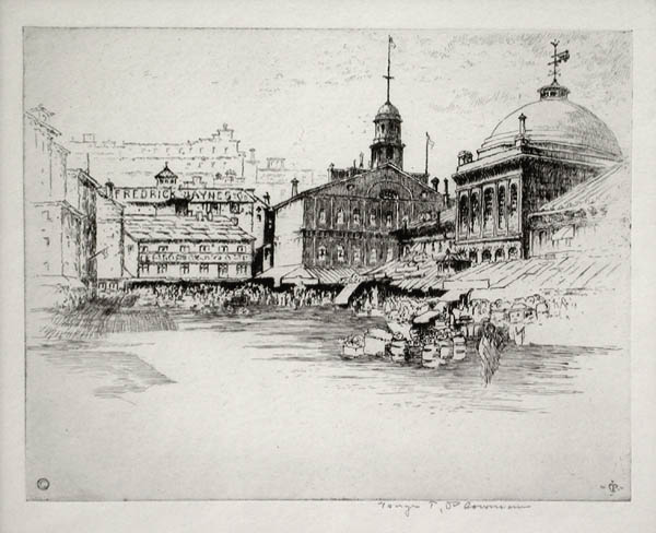 George Plowman - Faneuil Hall and Quincy Market