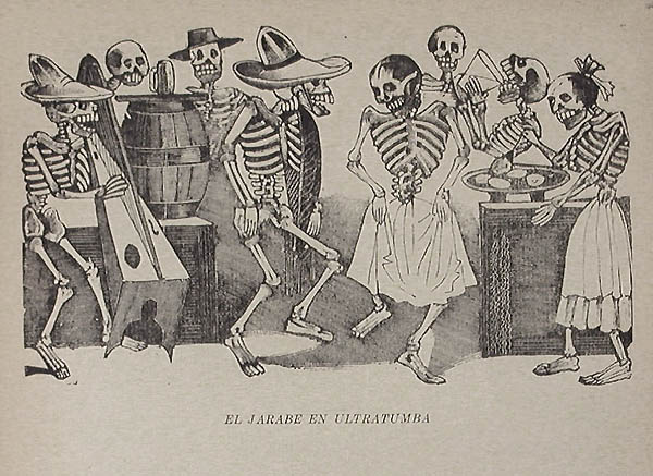 Jose Guadalupe Posada - El Jarabe en Ultratumba - The Folk Dance Beyond the Grave