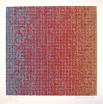 David Roth - Untitled Composition Op Art
